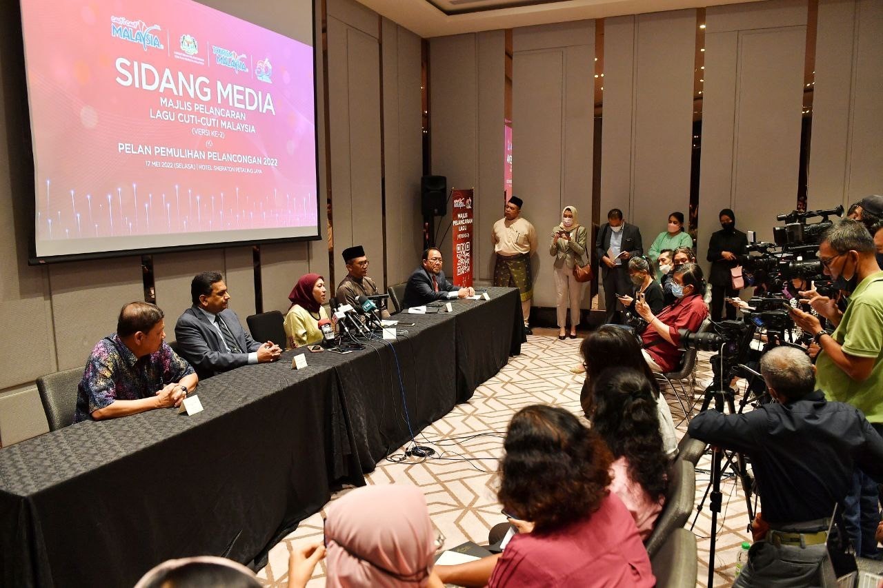 MOTAC LANCAR PELAN PEMULIHAN PELANCONGAN 2022 & LAGU CUTI-CUTI MALAYSIA VERSI KEDUA