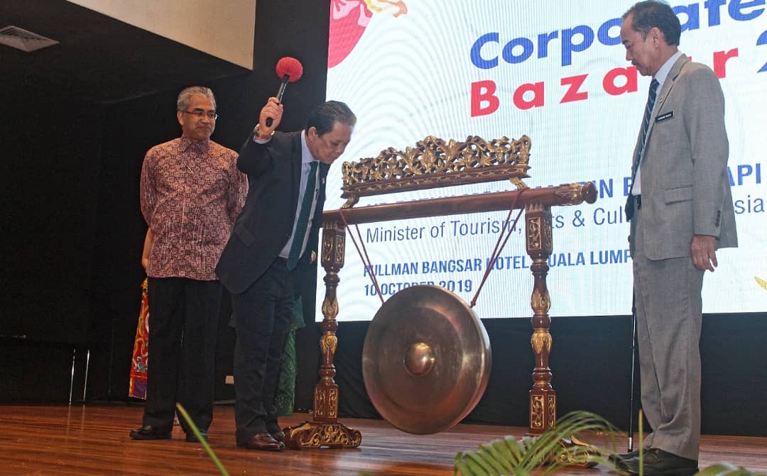 TOURISM MALAYSIA ANJUR PROGRAM CORPORATE TRAVEL BAZAAR 2019 UNTUK MENGGALAKKAN INDUSTRI PELANCONGAN