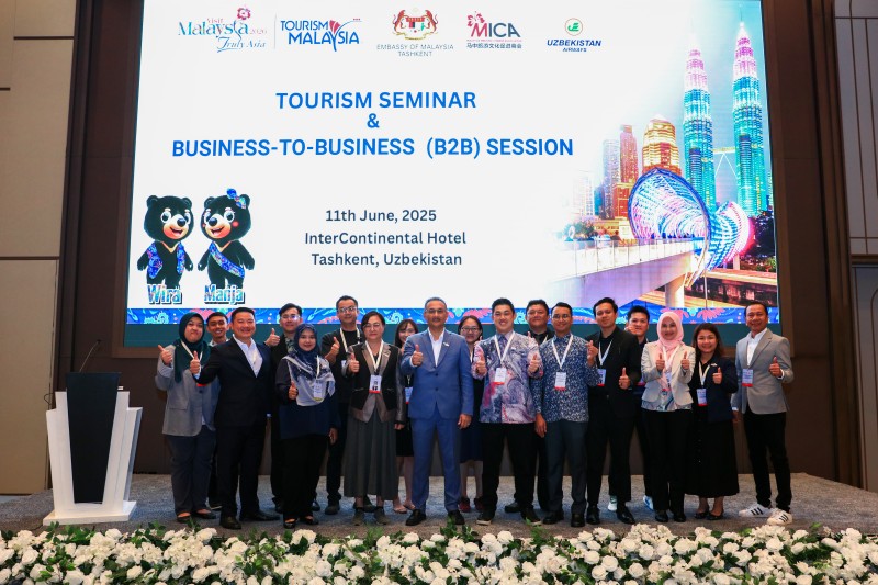 TOURISM MALAYSIA ADVANCES PROMOTIONAL EFFORT IN CENTRAL ASIA THROUGH SEMINAR AND B2B ENGAGEMENTS IN UZBEKISTAN