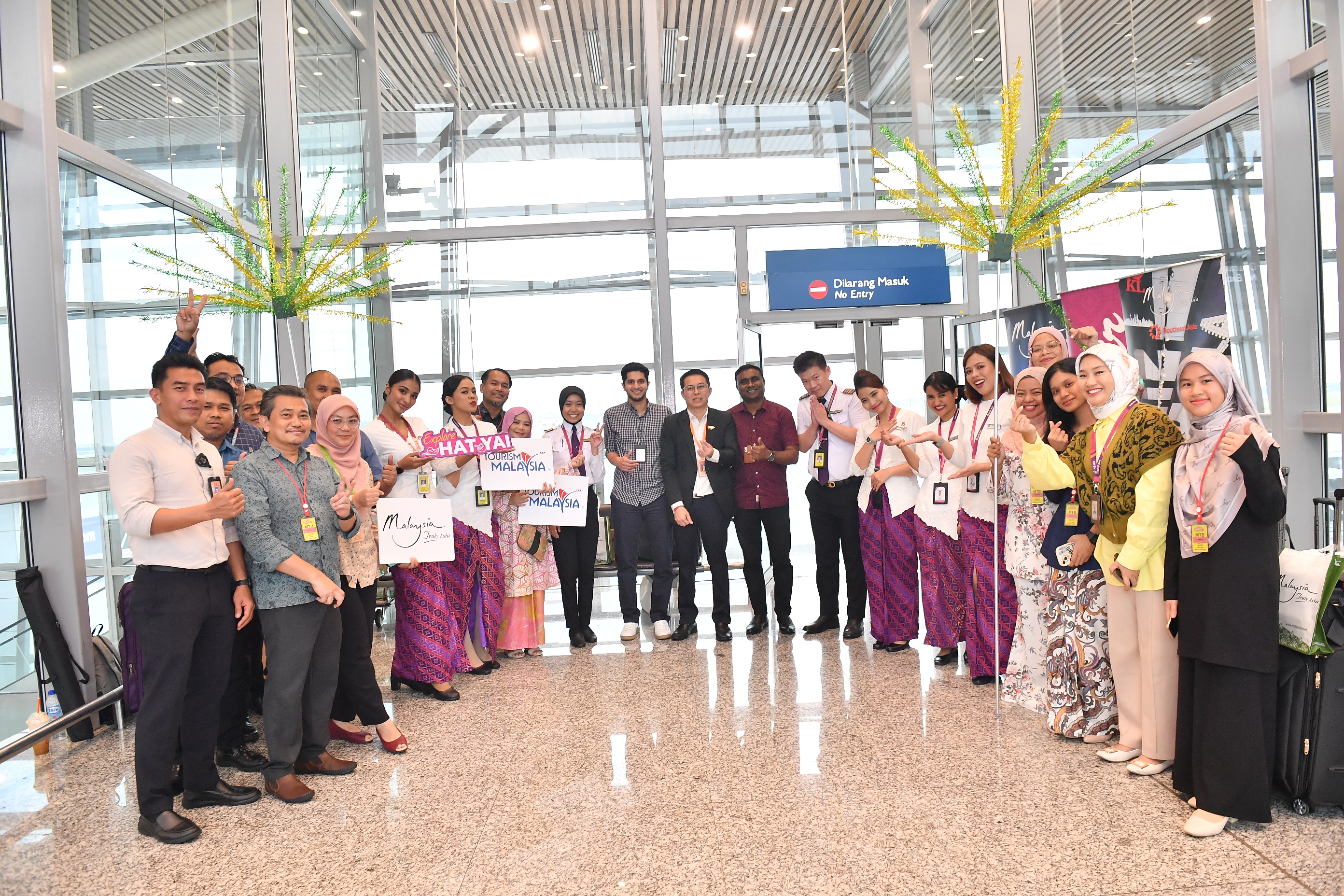 TOURISM MALAYSIA WELCOMES BATIK AIR INAUGURAL FLIGHTS FROM KRABI AND HAT YAI TO KUALA LUMPUR