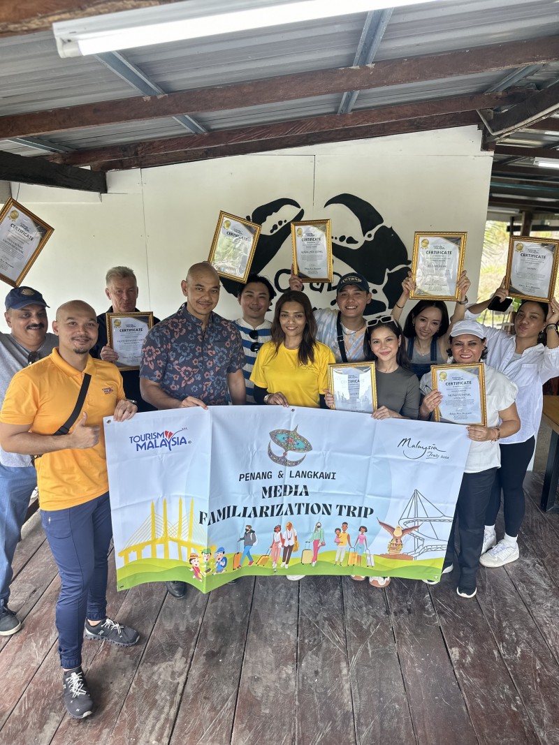 TOURISM MALAYSIA HOSTS MALAYSIA FAMILIARISATION PROGRAMME FOR SINGAPORE’S MEDIA IN PENANG AND LANGKAWI