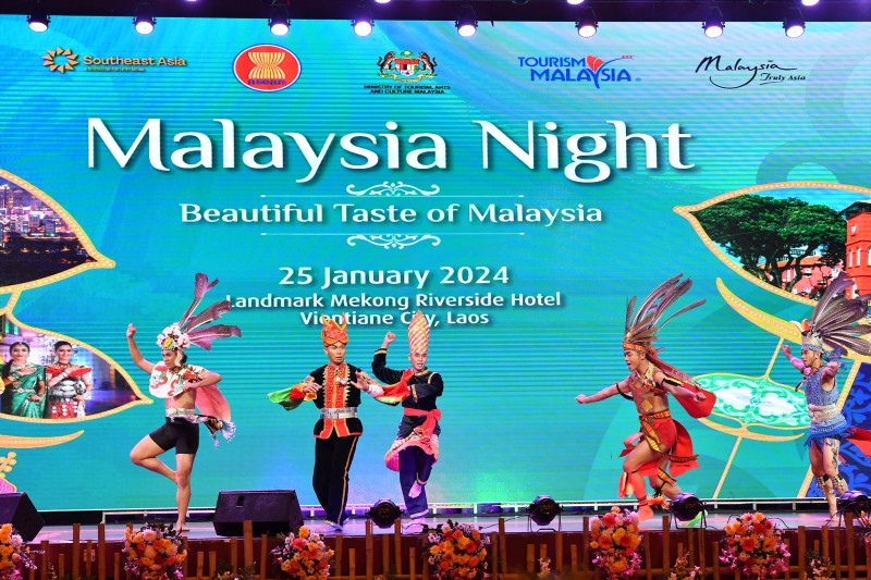 TOURISM MALAYSIA HOSTS “MALAYSIA NIGHT” GALA DINNER AT VIENTIANE IN CONJUNCTION WITH ATF 2024
