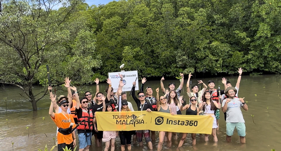 TOURISM MALAYSIA TEAMED UP WITH INSTA360 IN 360MALAYSIA TO SHOWCASE LANGKAWI TO THE WORLD