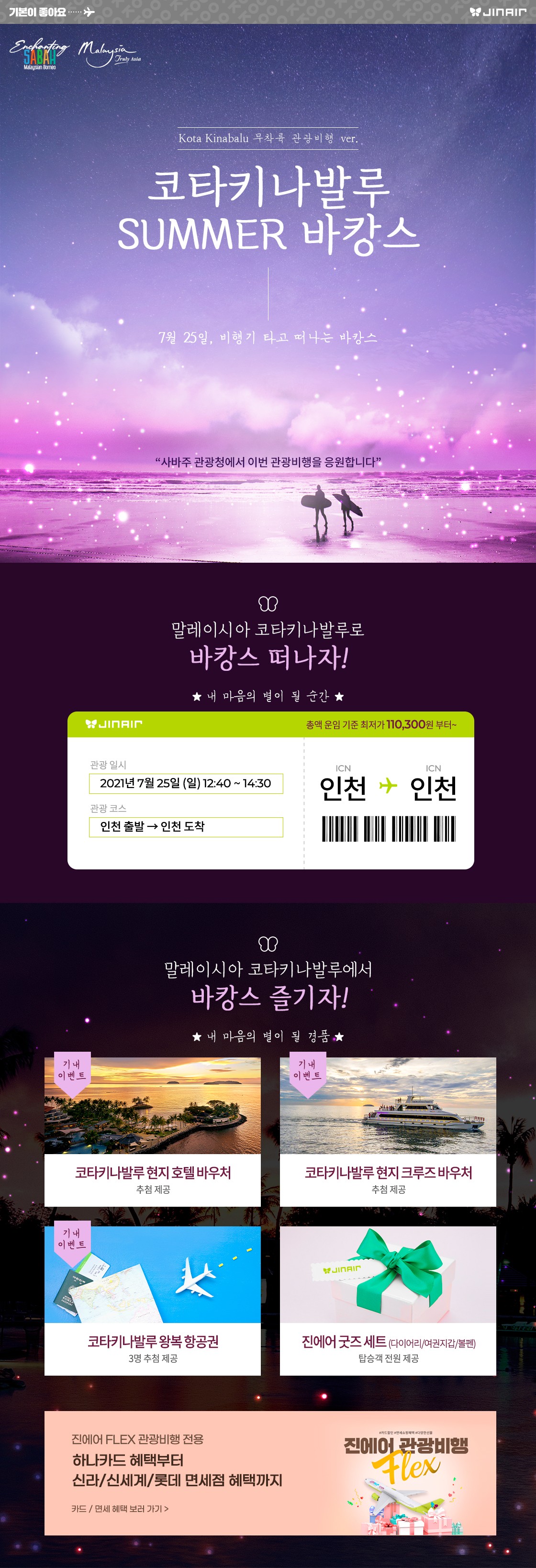 NEARLY 100 PASSENGERS BOARDED THE ‘JIN AIR FLIGHT TO NOWHERE – KOTA KINABALU’