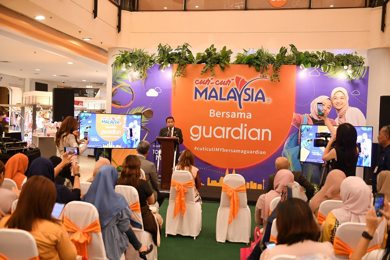 JOM “CUTI-CUTI MALAYSIA BERSAMA GUARDIAN” KERJASAMA PINTAR GUARDIAN & TOURISM MALAYSIA UNTUK TINGKATKAN PELANCONGAN DOMESTIK DAN EKONOMI SETEMPAT