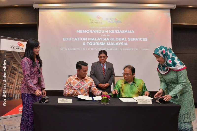 KERJASAMA TOURISM MALAYSIA – EMGS TINGKATKAN PROMOSI PELANCONGAN PENDIDIKAN