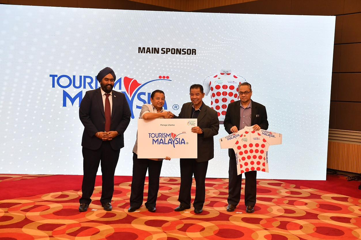 TOURISM MALAYSIA TAJA JERSI POLKA DOT RAJA BUKIT LE TOUR DE LANGKAWI 2023