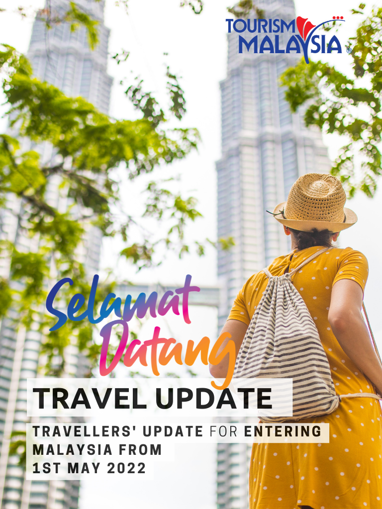 MALAYSIA RELAXES COVID-19 TESTING RULES & TRAVEL INSURANCE FOR INBOUND TRAVELLERS