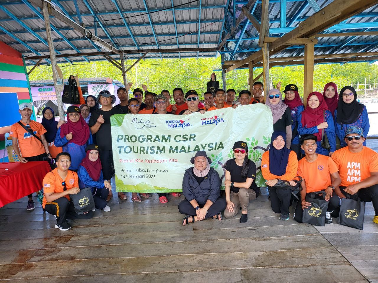 TOURISM MALAYSIA JAYAKAN PROGRAM TANGGUNGJAWAB SOSIAL KORPORAT & GASTRONOMI DI LANGKAWI