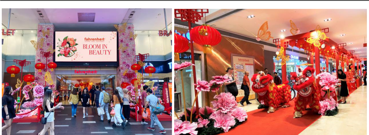 BLOSSOMING INTO THE NEW YEAR WITH "BLOOM IN BEAUTY” AT FAHRENHEIT88