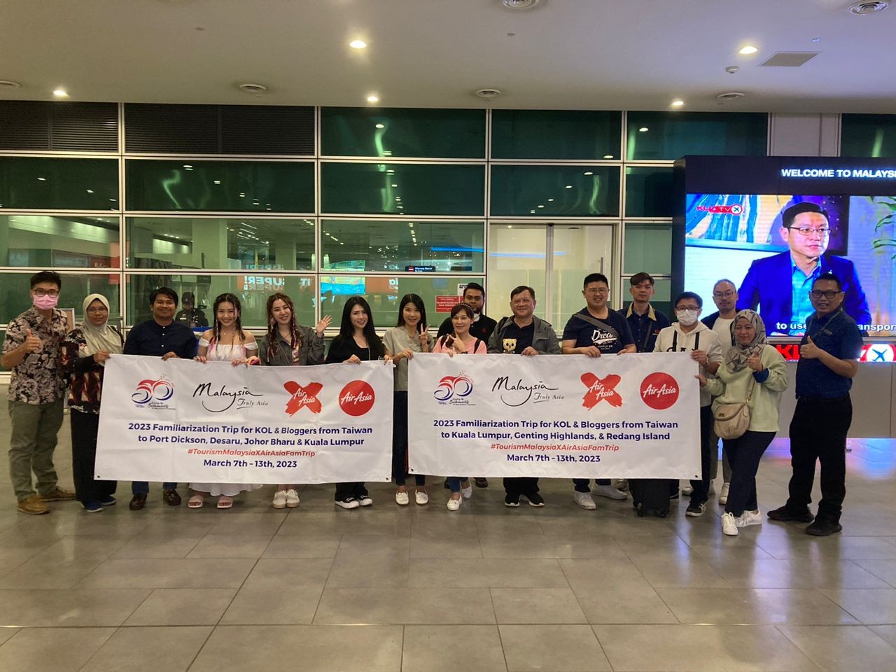 TOURISM MALAYSIA - AIR ASIA COLLABORATION  BRINGS TAIWANESE INFLUENCERS AND BLOGGERS TO PROMOTE MALAYSIA
