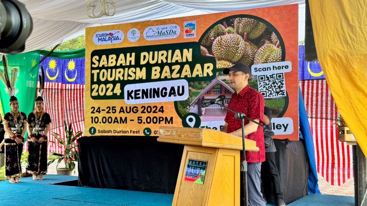 SABAH DURIAN TOURISM BAZAAR 2024 TINGKATKAN AGROPELANCONGAN DI KENINGAU