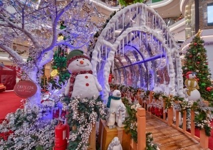 PAVILION BUKIT JALIL SPREADS CHRISTMAS CHEER WITH FIRST 3D MAPPING PROJECTION ON THE SHOPPING MALL DOME