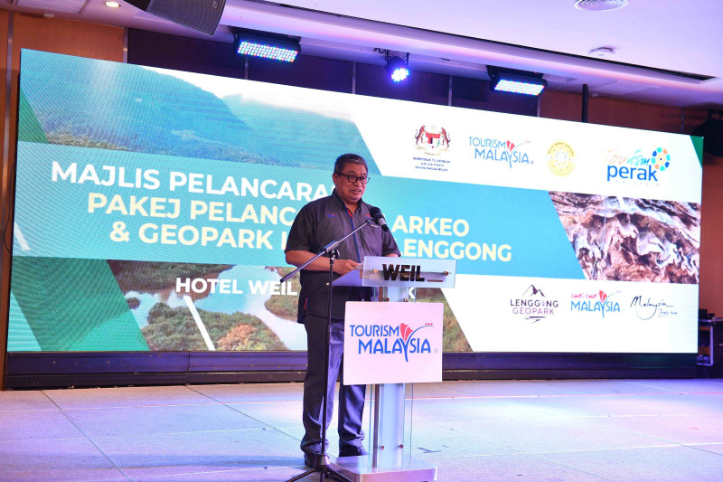 TOURISM MALAYSIA LANCAR PAKEJ PELANCONGAN ARKEO & GEOPARK LEMBAH LENGGONG