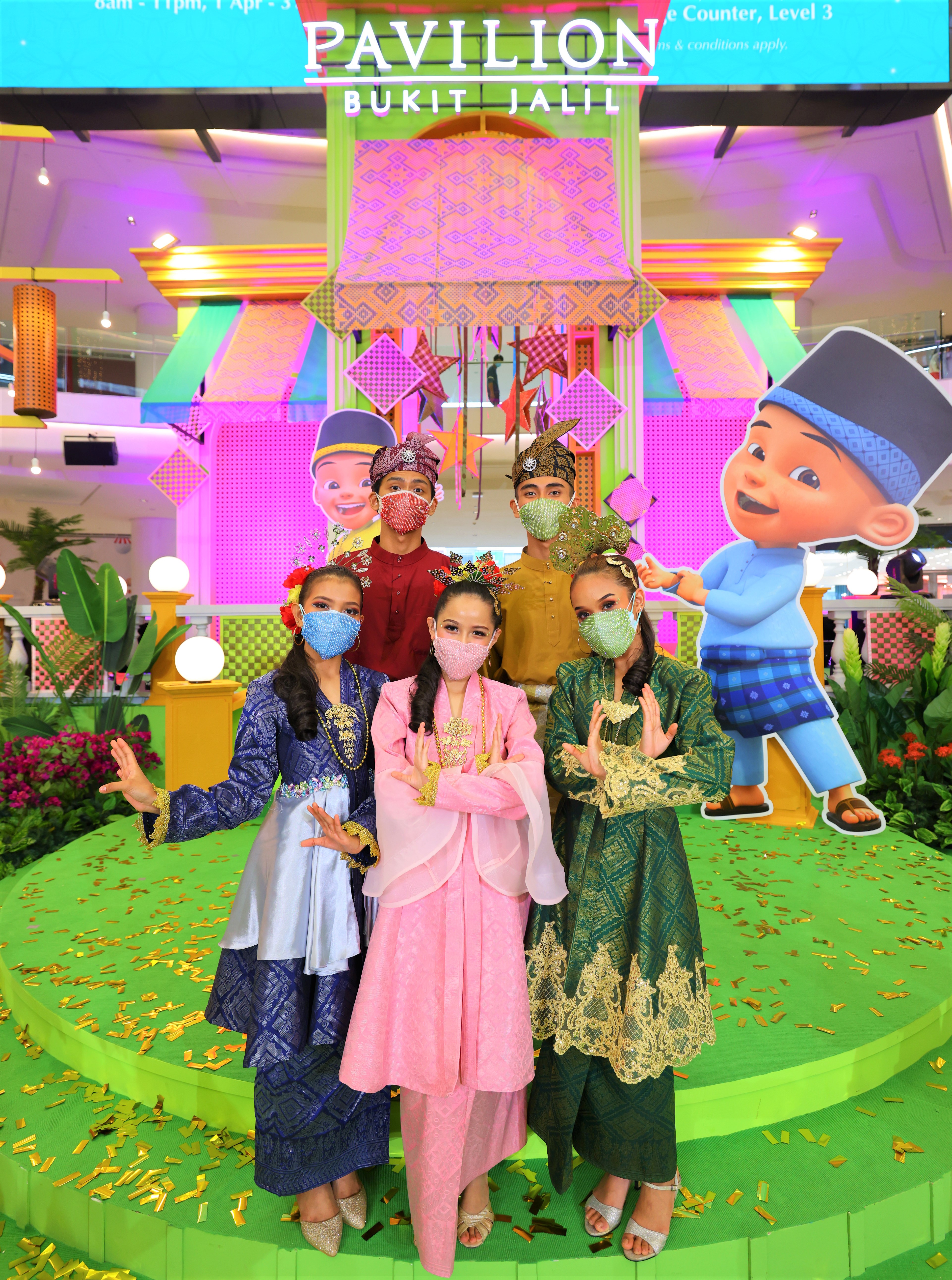 PAVILION BUKIT JALIL WELCOMES SHOPPERS TO ‘RAYA BERSAMA’ WITH  UPIN & IPIN AND LOCAL CELEBRITIES THIS FESTIVE SEASON