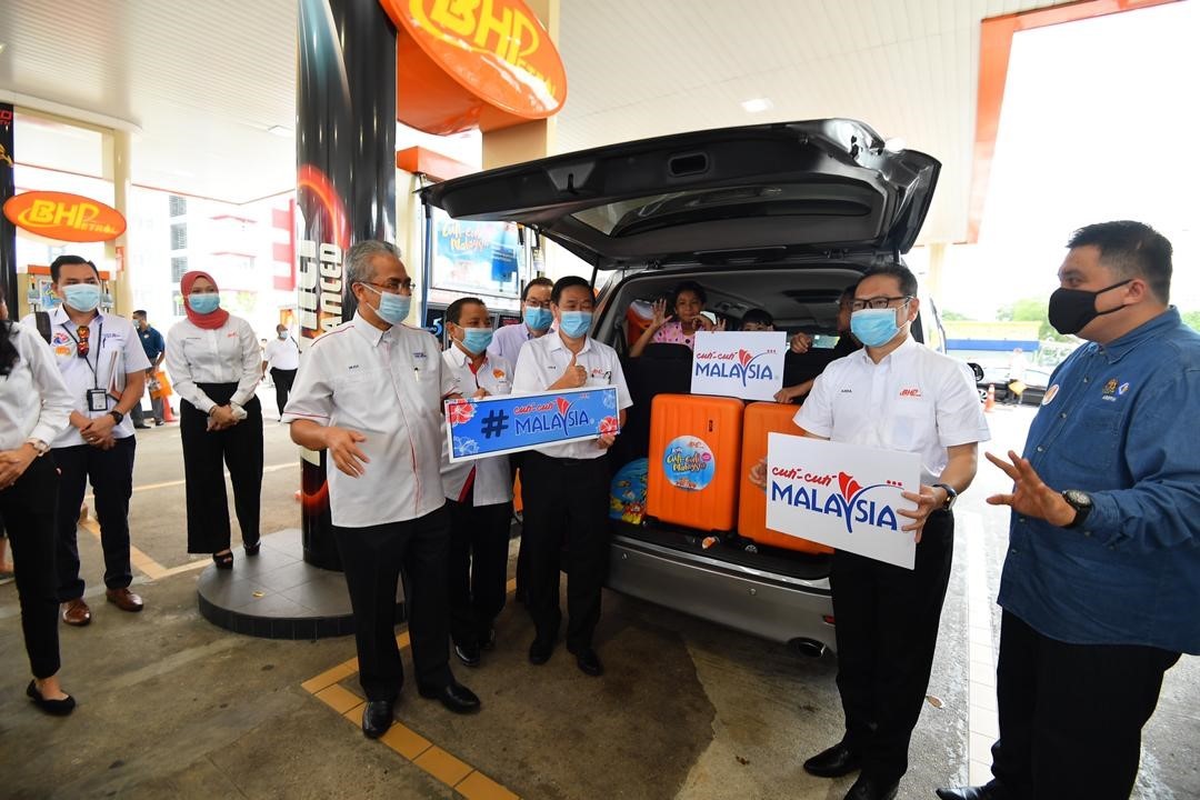LAUNCHING CEREMONY OF BHPETROL'S JOM CUTI-CUTI MALAYSIA 2020 IN COLLABORATION WITH TOURISM MALAYSIA
