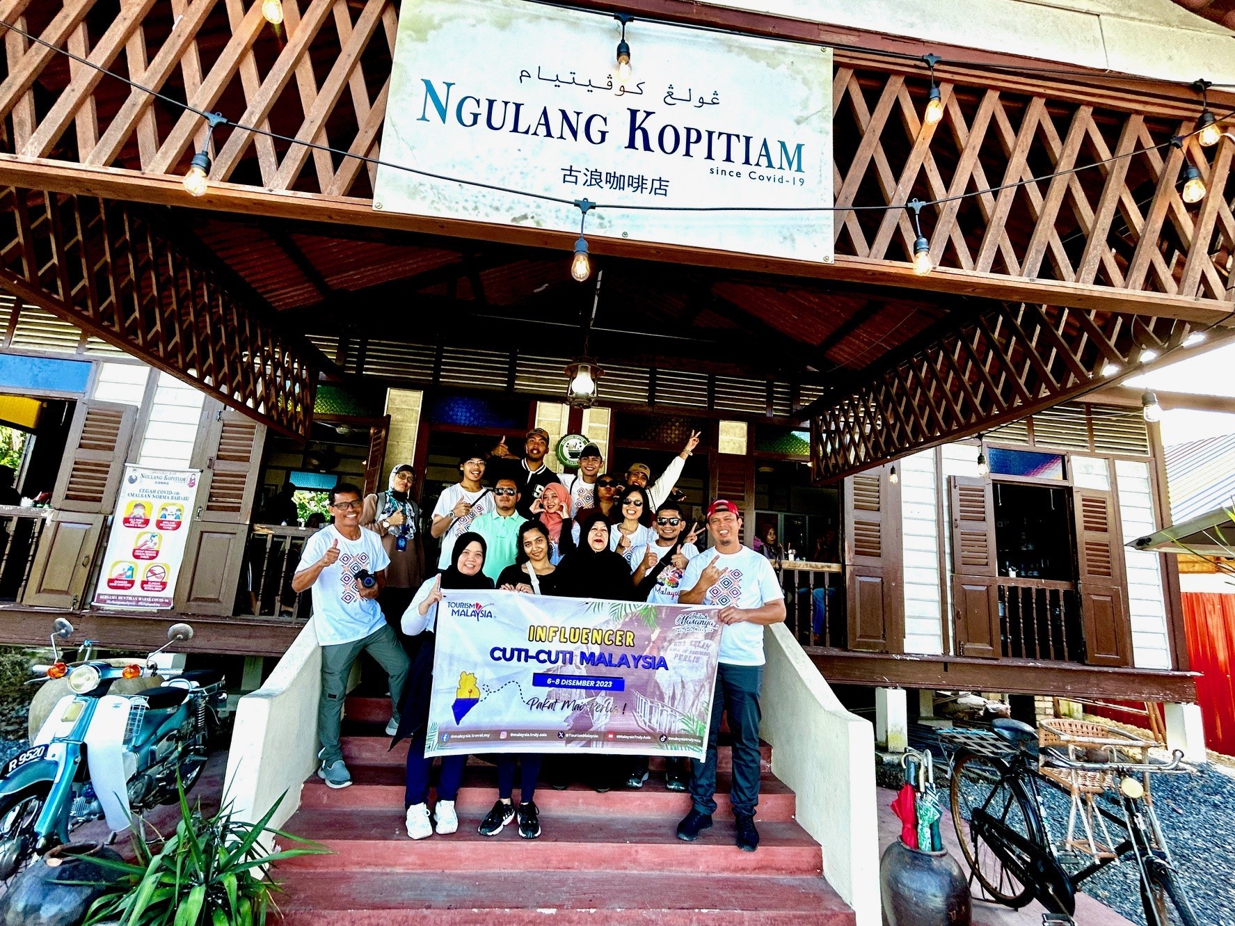 LAWATAN MEDIA INFLUENCER CUTI-CUTI MALAYSIA 2023 TEROKA PRODUK PELANCONGAN MENARIK DI PERLIS