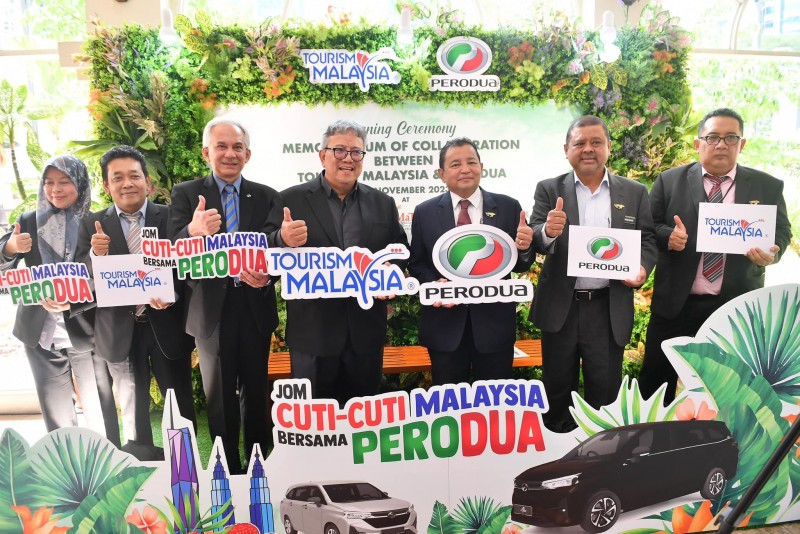TOURISM MALAYSIA & PERODUA IN A 3-YEAR TEAM-UP TO CO-PROMOTE AND BOOST TOURISM