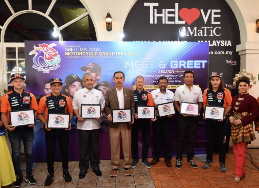 TOURISM MALAYSIA ORGANISES MEET & GREET SESSION WITH SHELL MALAYSIA MOTOGP 2019 RIDERS
