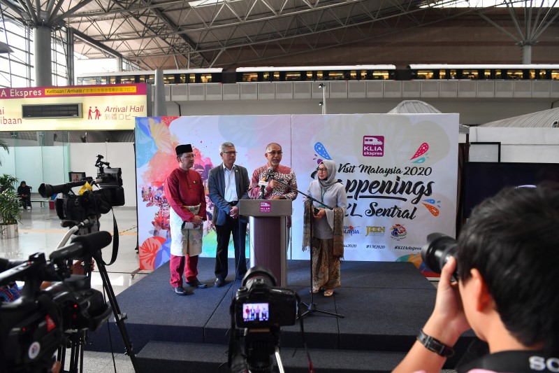 ERL Launches Visit Malaysia 2020 Happenings @ KL Sentral