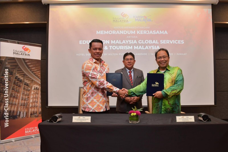 KERJASAMA TOURISM MALAYSIA – EMGS TINGKATKAN PROMOSI PELANCONGAN PENDIDIKAN