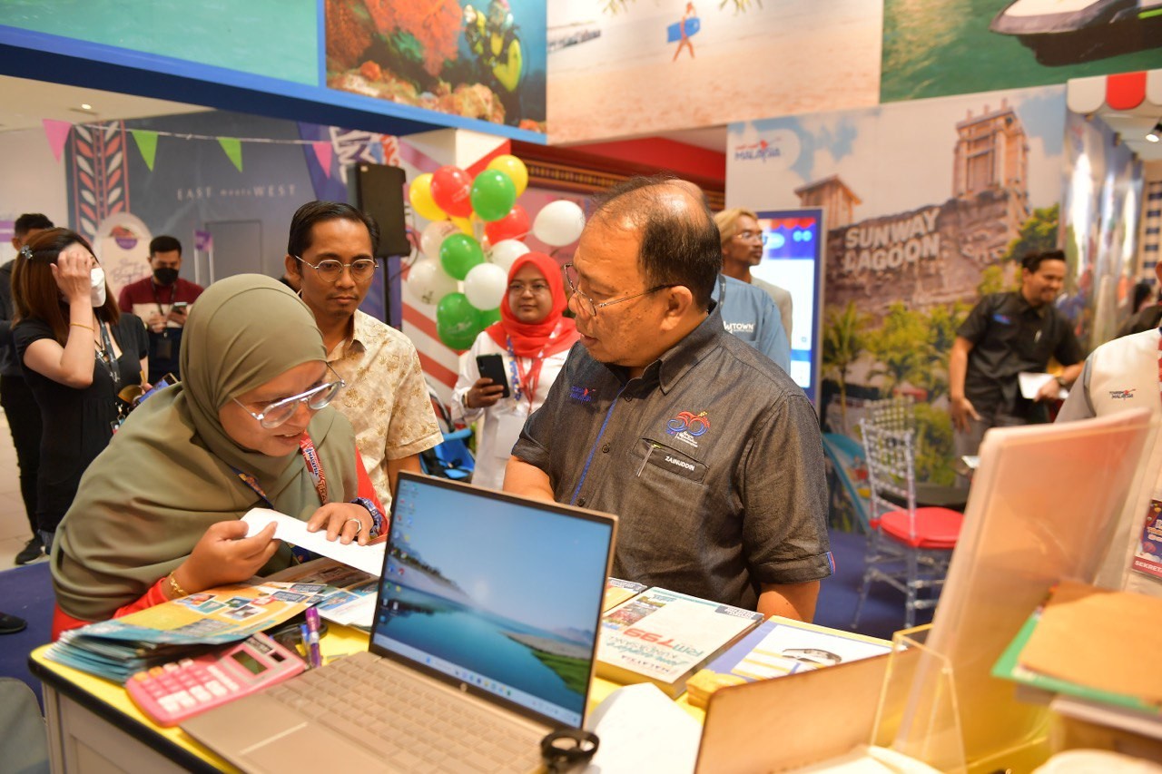 TOURISM MALAYSIA ANJUR JOM CUTI-CUTI MALAYSIA TRAVEL FAIR 2022