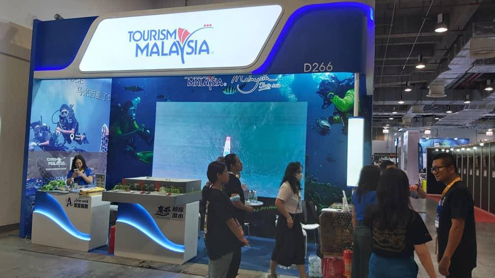 MALAYSIA’S SCUBA DIVING INDUSTRY TAKES CENTER STAGE AT THE DIVING AND RESORT TRAVEL EXPO CAPTIVATING CHINESE TRAVELLERS