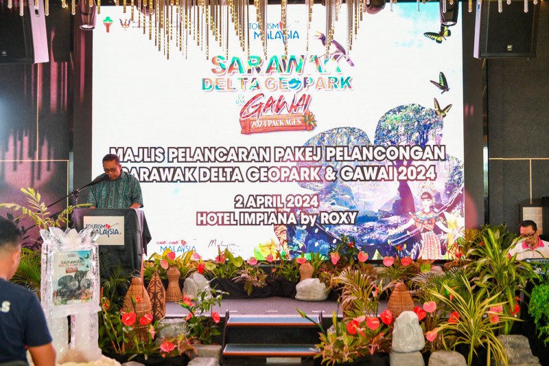TOURISM MALAYSIA LANCAR PAKEJ PELANCONGAN SARAWAK DELTA GEOPARK & GAWAI 2024