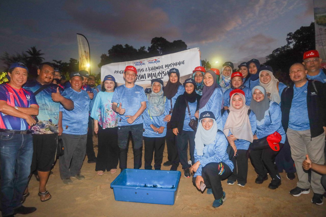 TOURISM MALAYSIA JOINS IN TURTLE CONSERVATION EFFORT AS PART OF SUSTAINABLE TOURISM PRACTICES