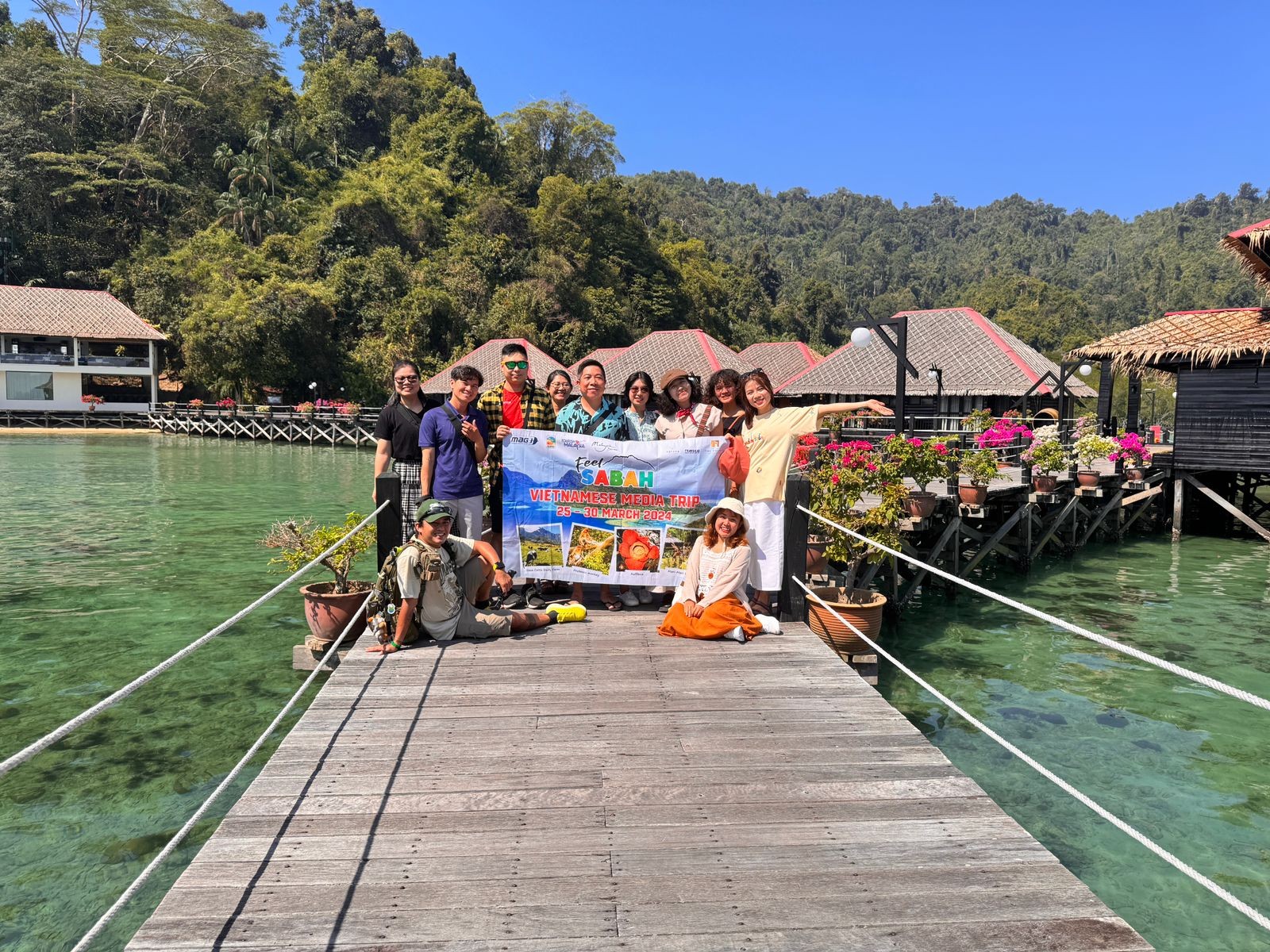 VIETNAMESE MEDIA & TRAVEL BLOGGERS DISCOVER THE BEAUTY OF LAND BELOW THE WIND THROUGH “FEEL SABAH” FAM TRIP