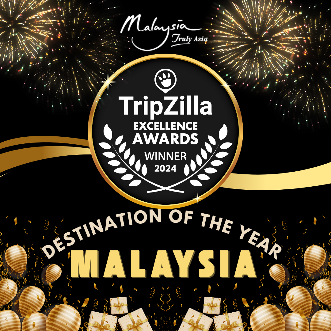 MALAYSIA WINS DESTINATION OF THE YEAR AT THE TRIPZILLA EXCELLENCE AWARDS 2024
