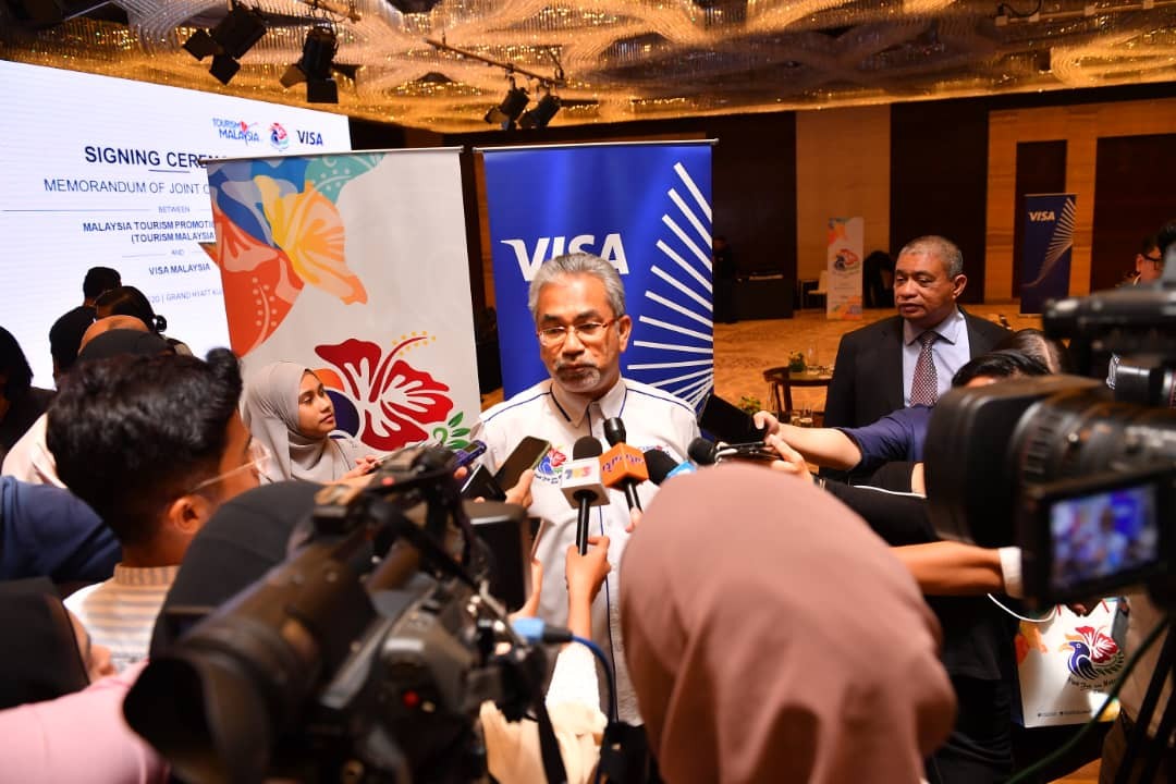 Visa dan Tourism Malaysia Sertai Pakatan Strategik Untuk Kembangkan Pelancongan ke Malaysia