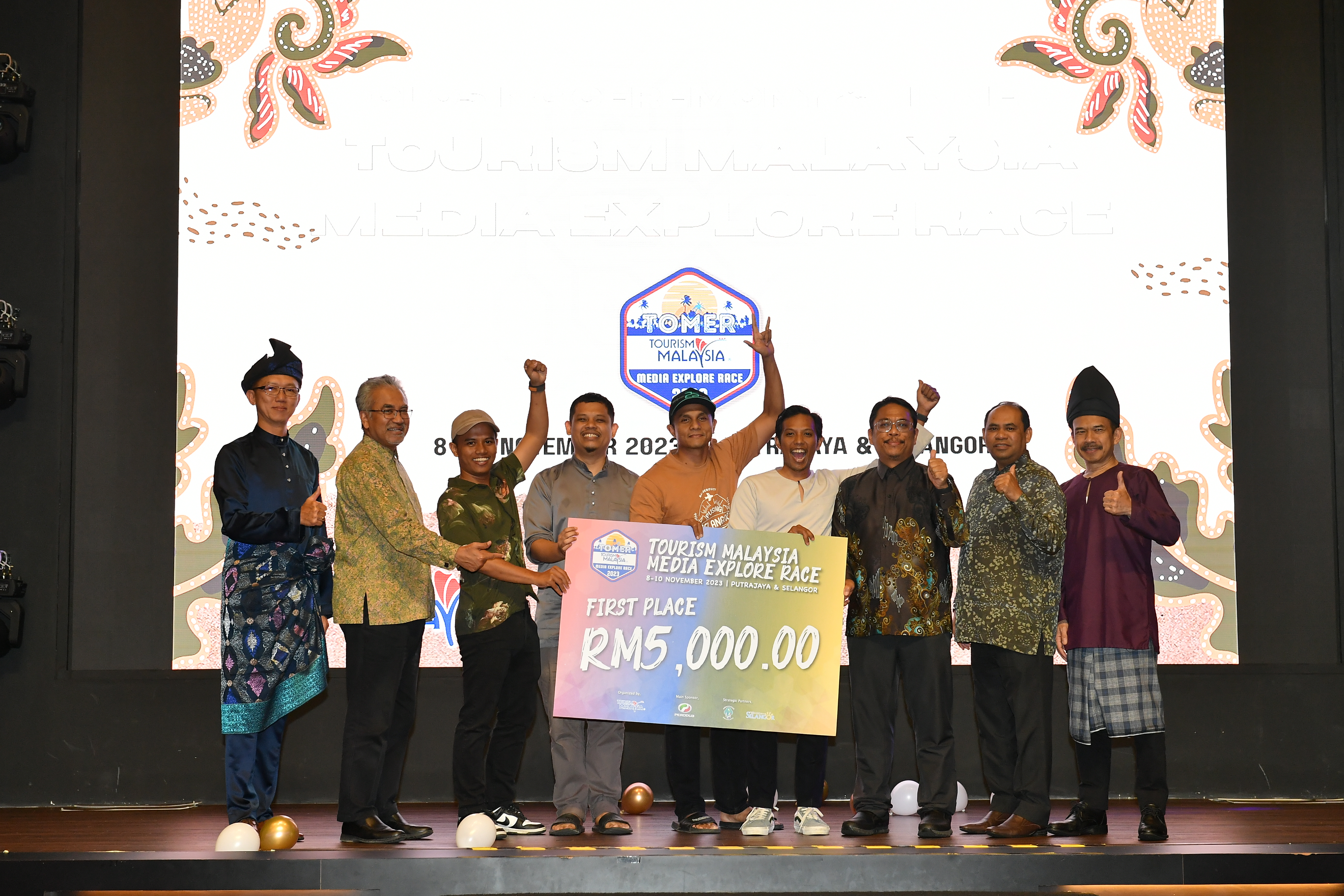 TOURISM MALAYSIA MEDIA EXPLORE RACE (TOMER) 2023 ATTRACTS INTERNATIONAL PARTICIPATION TO PROMOTE TOURIST ATTRACTIONS IN PUTRAJAYA & SELANGOR