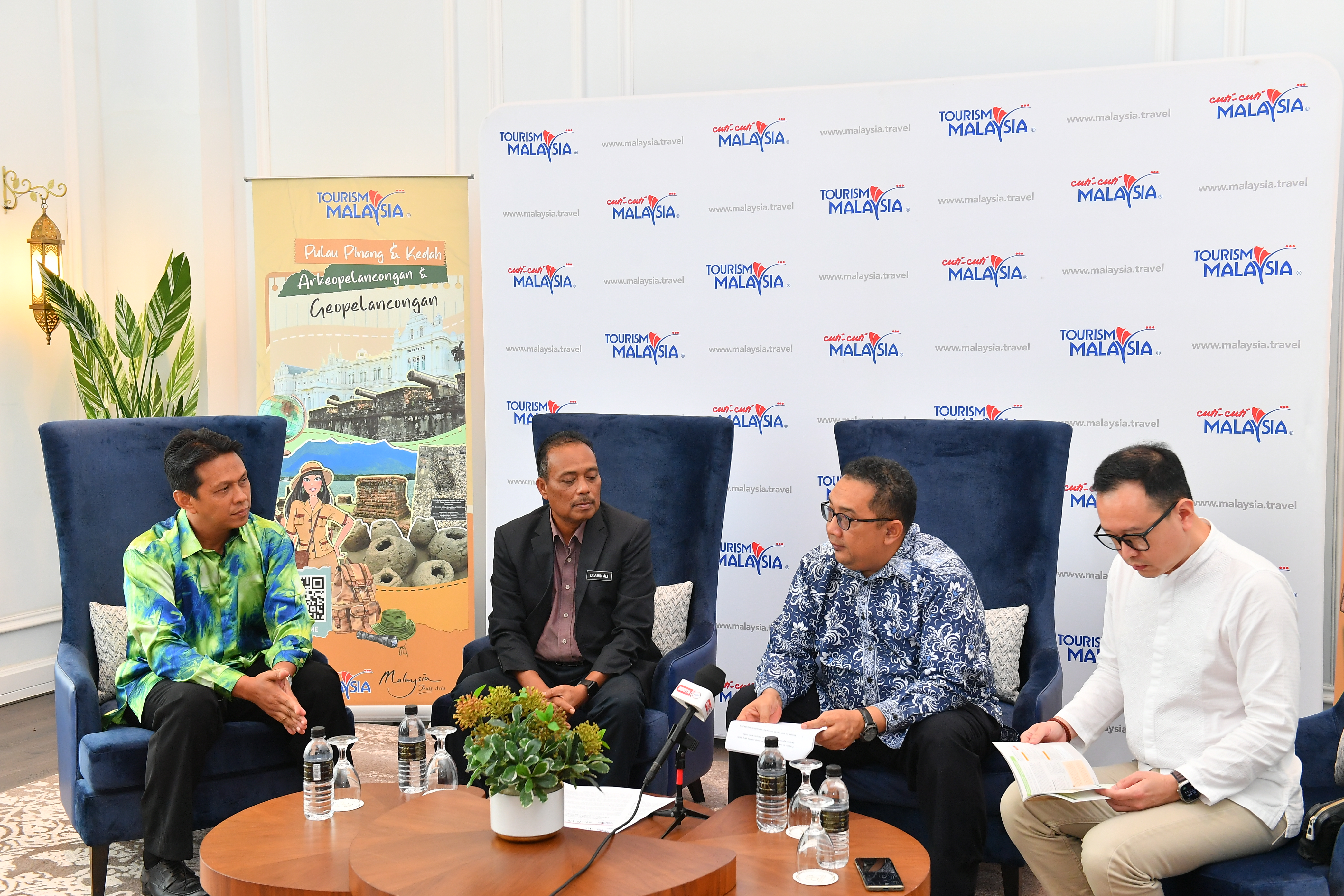 TOURISM MALAYSIA LANCAR PAKEJ ARKEOPELANCONGAN & GEOPELANCONGAN PULAU PINANG DAN KEDAH