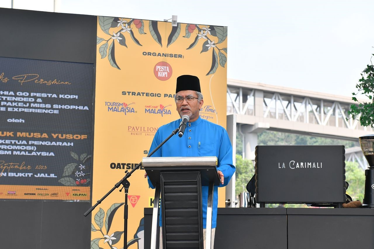 TOURISM MALAYSIA LANCAR MISS SHOPHIA COFFEE EXPERIENCE & MISS SHOPHIA GO PESTA KOPI EXTENDED 2023
