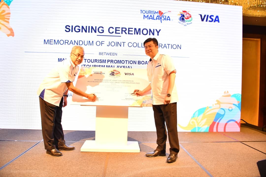 Visa and Tourism Malaysia Enter into Strategic Partnership to Grow Tourism to Malaysia