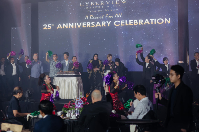 CYBERVIEW RESORT & SPA CELEBRATES 25 YEARS OF EXCELLENCE WITH SPECTACULAR ANNIVERSARY CELEBRATION