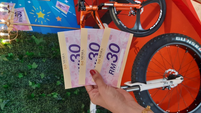 MESRA MALL TAWAR GANJARAN LUMAYAN UNTUK PEMBELI SAMBIL MEMPROMOSIKAN GAYA HIDUP AKTIF