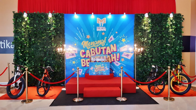 MESRA MALL TAWAR GANJARAN LUMAYAN UNTUK PEMBELI SAMBIL MEMPROMOSIKAN GAYA HIDUP AKTIF