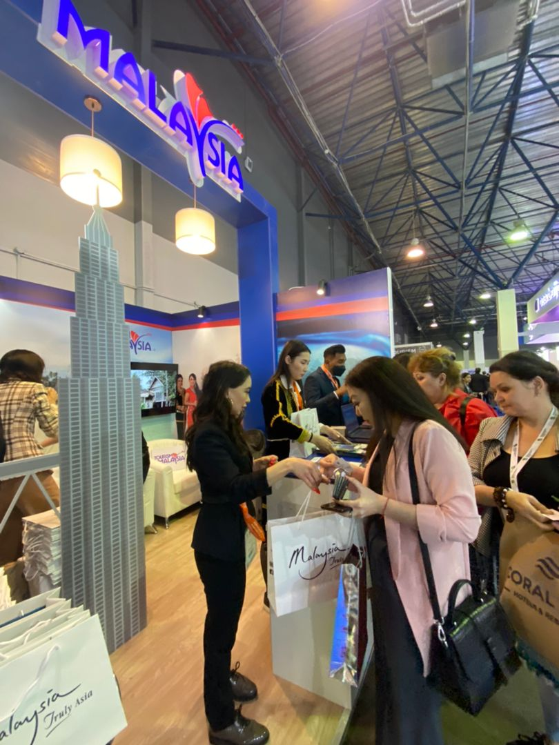 TOURISM MALAYSIA CONTINUES ITS PROMOTION TO CENTRAL ASIA MARKET AT KITF 2022  IN KAZAKHSTAN