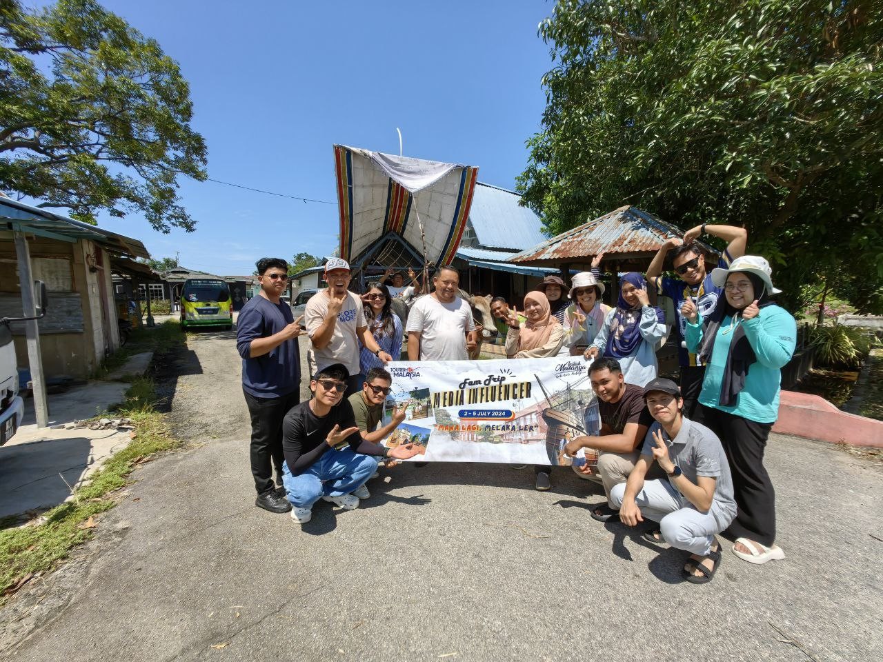 LAWATAN MEDIA ‘INFLUENCER’ CUTI-CUTI MALAYSIA ‘MANA LAGI, MELAKA LER’ MENGGIAT PELANCONGAN DOMESTIK