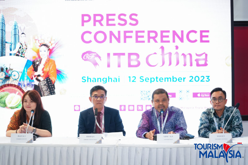 TOURISM MALAYSIA & PARTNERS PARTICIPATE IN ITB CHINA 2023 IN SHANGHAI
