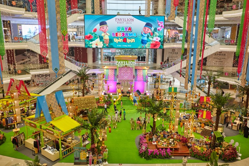 PAVILION BUKIT JALIL WELCOMES SHOPPERS TO ‘RAYA BERSAMA’ WITH  UPIN & IPIN AND LOCAL CELEBRITIES THIS FESTIVE SEASON