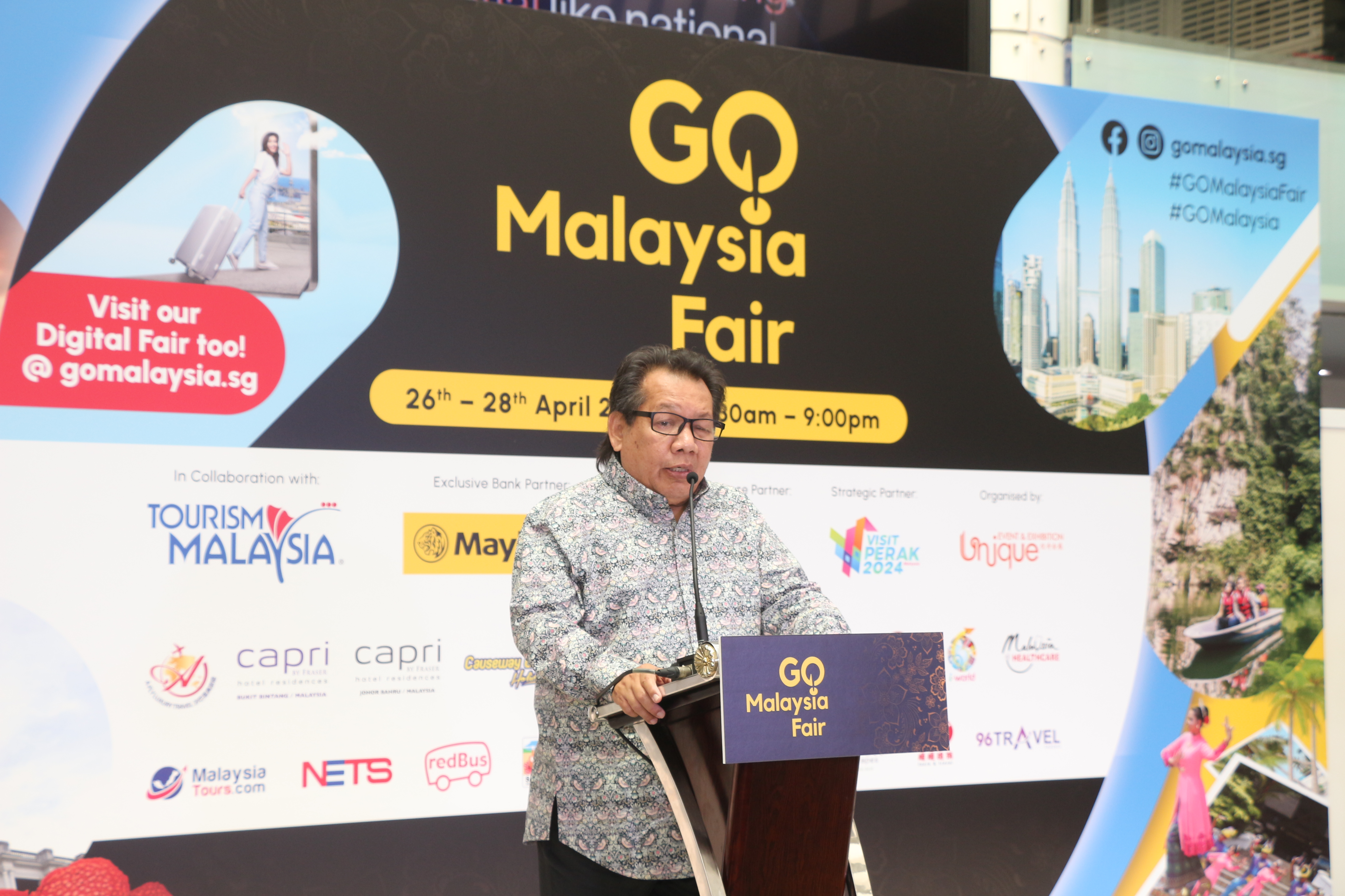 ‘GO MALAYSIA FAIR’ LAUNCHED IN SINGAPORE