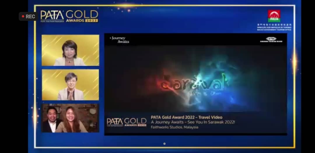 TOURISM MALAYSIA AND SARAWAK TOURISM BOARD GAINED INTERNATIONAL RECOGNITION AT PATA GOLD AWARDS 2022