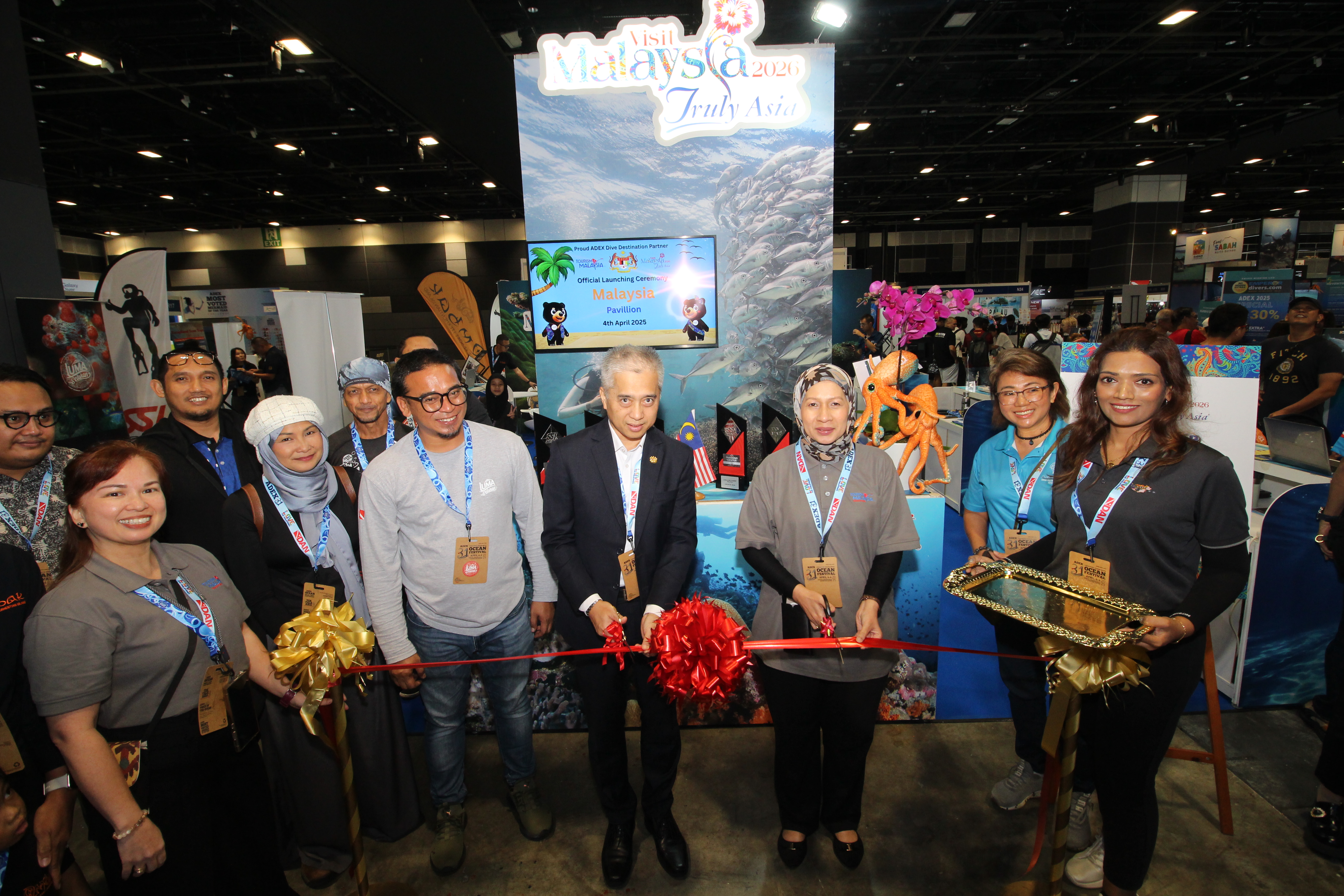TOURISM MALAYSIA PARTNERS WITH ADEX OCEAN FESTIVAL 2025 AS A DIVE DESTINATION PARTNER