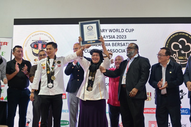 MALAYSIA CULINARY WORLD CUP 2023 SETS RECORD FOR LARGEST COOKING COMPETITION