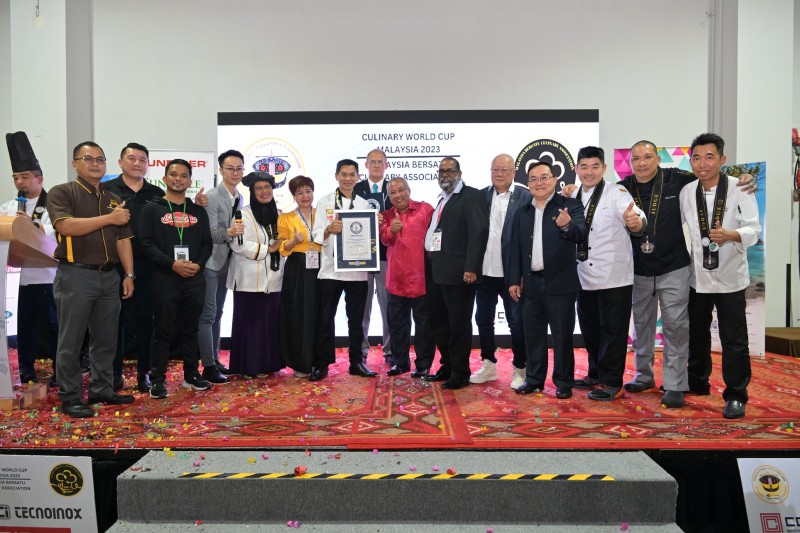 MALAYSIA CULINARY WORLD CUP 2023 SETS RECORD FOR LARGEST COOKING COMPETITION