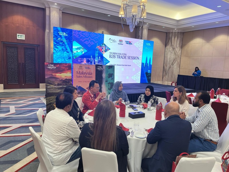 TOURISM MALAYSIA HEADS FOR SALES MISSION TO OMAN AND QATAR