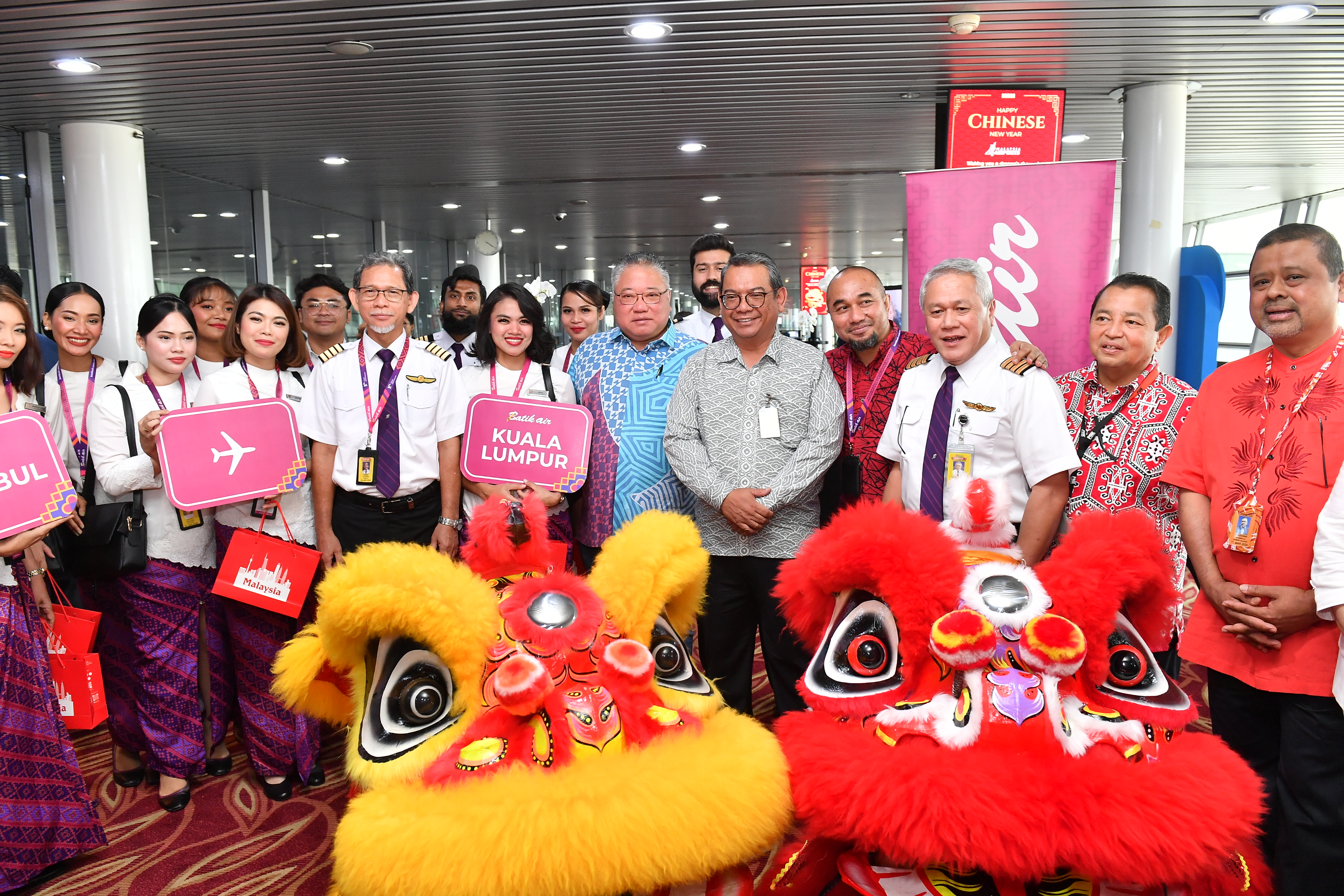 MALAYSIA WELCOMES INAUGURAL BATIK AIR FLIGHT FROM ISTANBUL TO KUALA LUMPUR